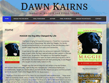 Tablet Screenshot of dawnkairns.com